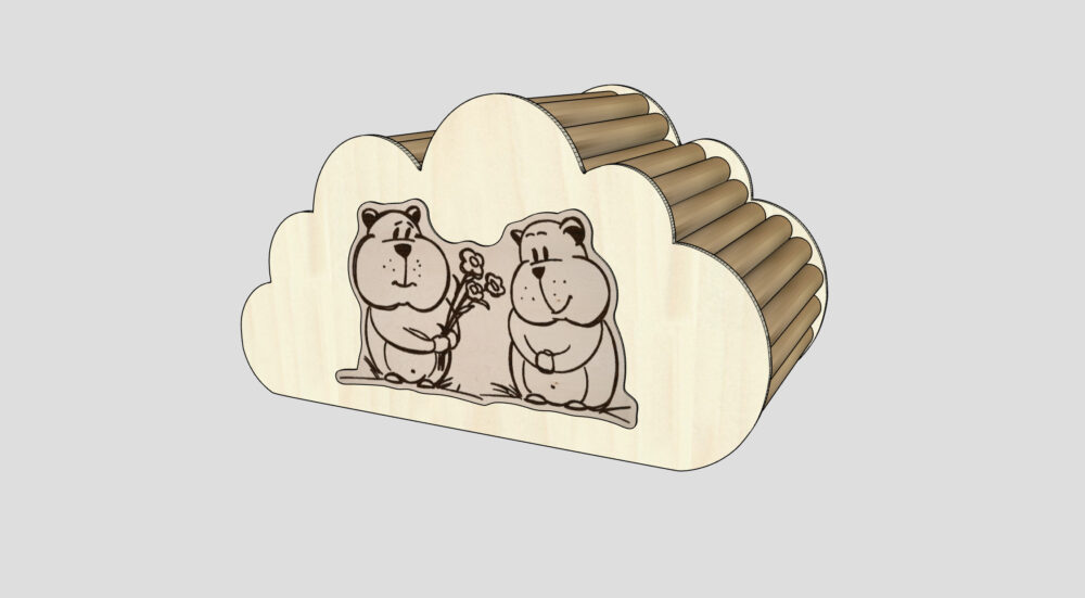 So kann Wolke mit aufgebrachten Patch Hamsterliebe aussehen